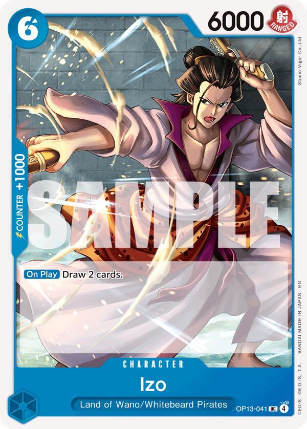 Izo (Carrying On His Will)(OP13-041)(UC)