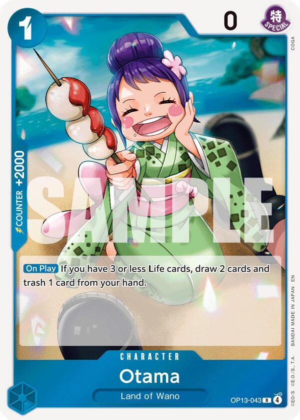 Otama - Foil (Carrying On His Will)(OP13-043)(R)