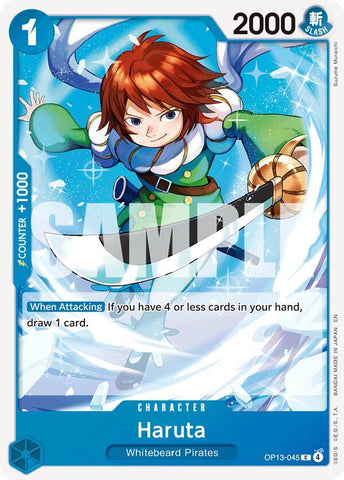 Haruta (Carrying On His Will)(OP13-045)(C)