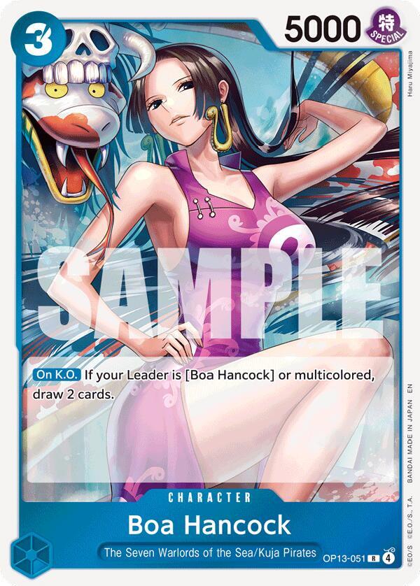Boa Hancock - Foil (Carrying On His Will)(OP13-051)(R)