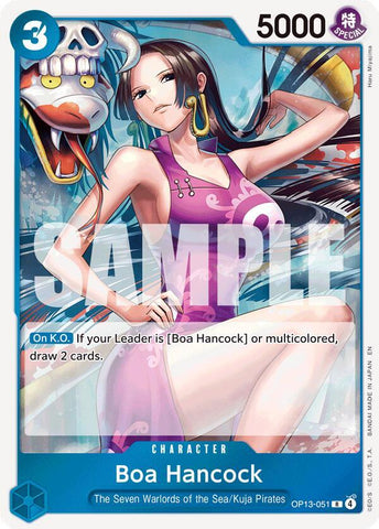 Boa Hancock - Foil (Carrying On His Will)(OP13-051)(R)