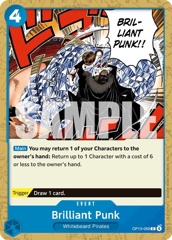 Brilliant Punk (Carrying On His Will)(OP13-059)(C)