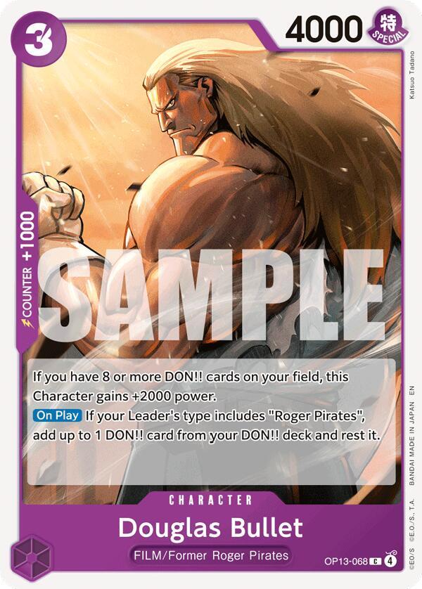 Douglas Bullet (Carrying On His Will)(OP13-068)(C)