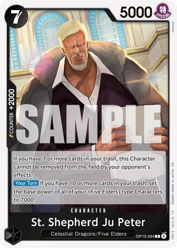 St. Shepherd Ju Peter - Foil (Carrying On His Will)(OP13-084)(R)