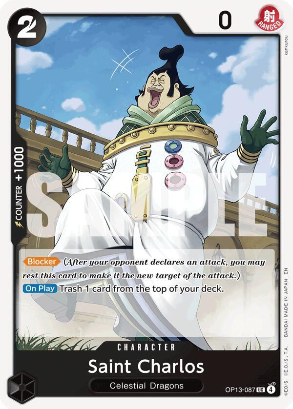 Saint Charlos (Carrying On His Will)(OP13-087)(UC)