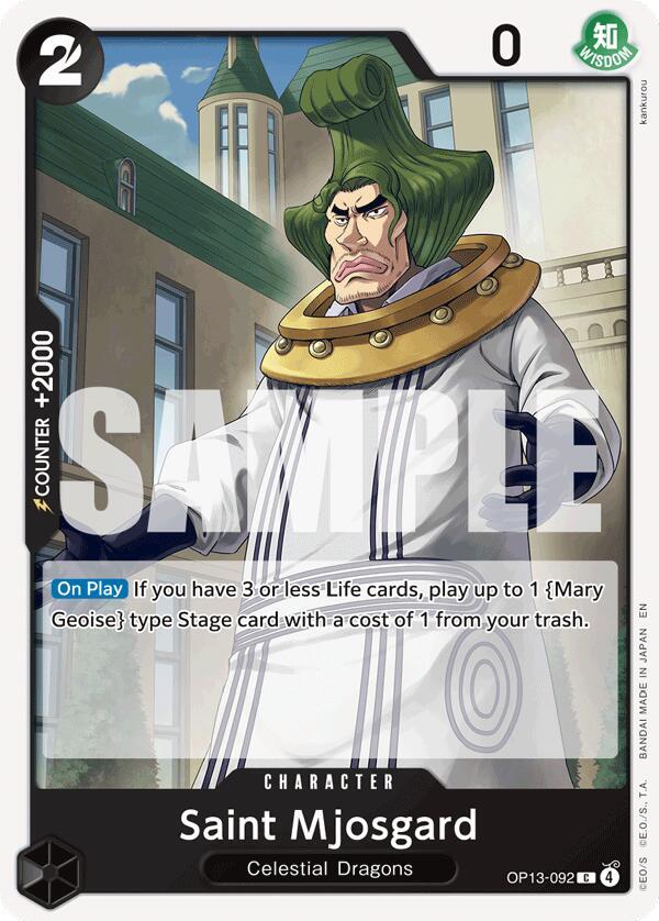 Saint Mjosgard (Carrying On His Will)(OP13-092)(C)