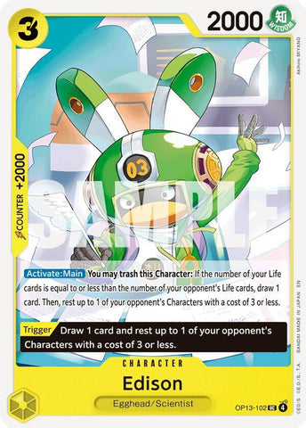 Edison (Carrying On His Will)(OP13-102)(UC)