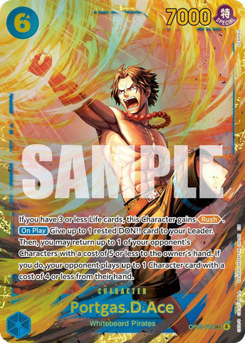 Portgas.D.Ace (119) - Foil (Carrying On His Will)(OP13-119)(SEC)