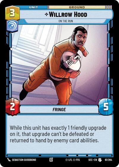 Willrow Hood, On the Run (Secrets of Power)(SEC-061/264)(U)