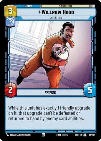 Willrow Hood, On the Run (Secrets of Power)(SEC-061/264)(U)