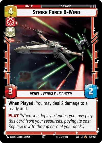 Strike Force X-Wing (Secrets of Power)(SEC-152/264)(C)