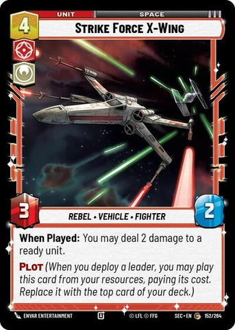 Strike Force X-Wing (Secrets of Power)(SEC-152/264)(C)