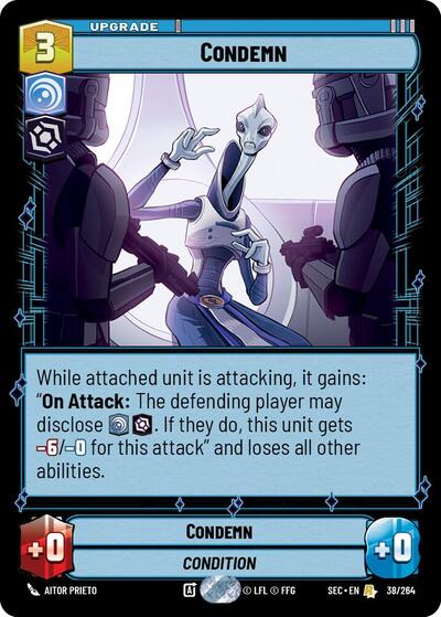 Condemn (Secrets of Power)(SEC-038/264)(R)