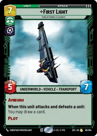 First Light, Threatening Elegance (Secrets of Power)(SEC-088/264)(R)