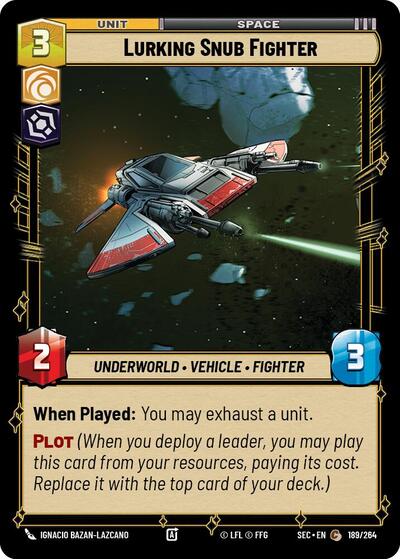 Lurking Snub Fighter (Secrets of Power)(SEC-189/264)(C)