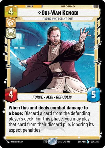 Obi-Wan Kenobi, Finding What Doesn't Exist (Secrets of Power)(SEC-205/264)(L)