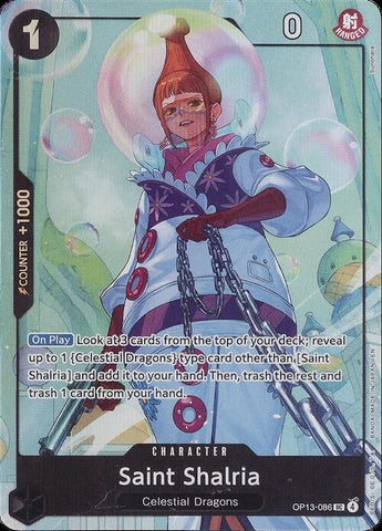 Saint Shalria [Premium Card Collection -Best Selection Vol. 5-] [Foil] (One Piece Promotion Cards)(OP13-086)(UC)