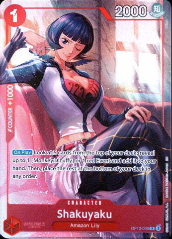 Shakuyaku [Premium Card Collection -Best Selection Vol. 5-] [Foil] (One Piece Promotion Cards)(OP12-006)(R)