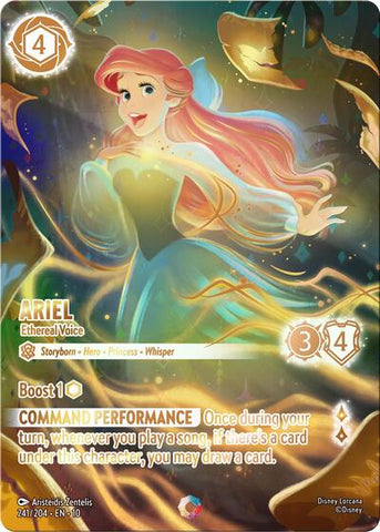 Ariel - Ethereal Voice (Iconic) - Holofoil (Whispers in the Well)(10-241/204)(I)