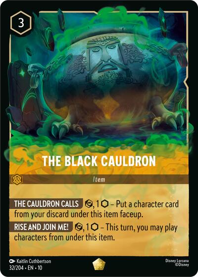 The Black Cauldron (Whispers in the Well)(10-032/204)(L)