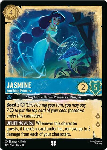 Jasmine - Soothing Princess - Holofoil (Whispers in the Well)(10-149/204)(U)