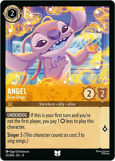 Angel - Siren Singer - Cold Foil (Winterspell)(11-025/204)(U)