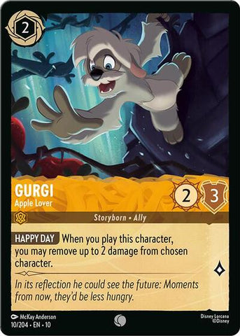 Gurgi - Apple Lover - Cold Foil (Whispers in the Well)(10-010/204)(C)