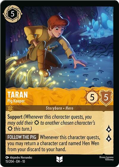 Taran - Pig Keeper (Whispers in the Well)(10-015/204)(U)