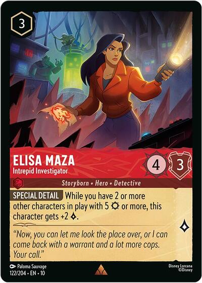Elisa Maza - Intrepid Investigator (Whispers in the Well)(10-122/204)(R)