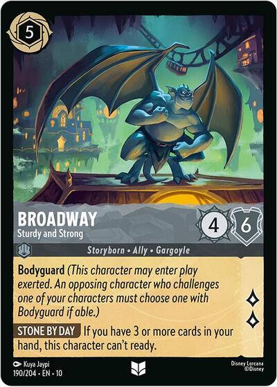 Broadway - Sturdy and Strong - Cold Foil (Whispers in the Well)(10-190/204)(U)