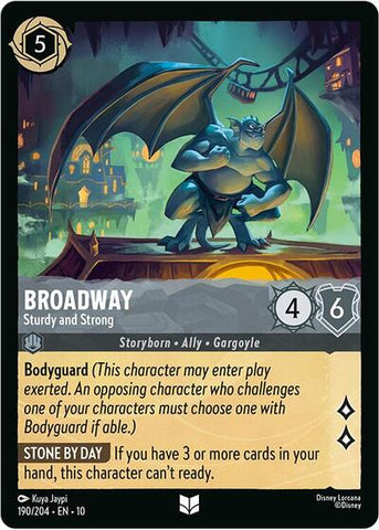 Broadway - Sturdy and Strong - Cold Foil (Whispers in the Well)(10-190/204)(U)