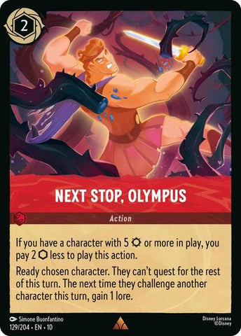 Next Stop, Olympus (Whispers in the Well)(10-129/204)(R)