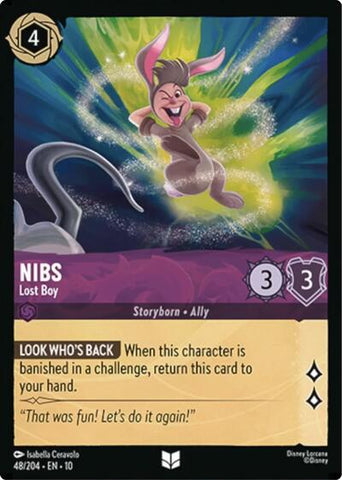 Nibs - Lost Boy - Cold Foil (Whispers in the Well)(10-048/204)(U)