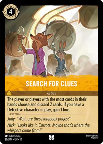 Search For Clues (Whispers in the Well)(10-026/204)(U)