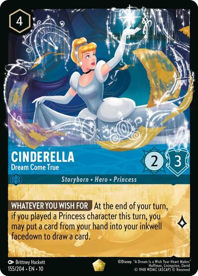 Cinderella - Dream Come True (Whispers in the Well)(10-155/204)(L)