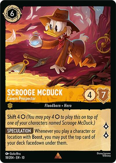 Scrooge McDuck - Cavern Prospector (Whispers in the Well)(10-018/204)(R)