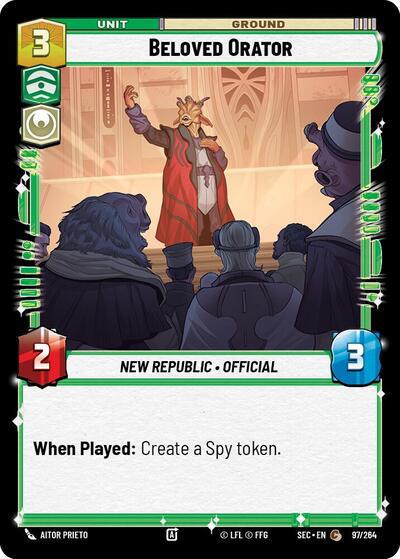 Beloved Orator (Secrets of Power)(SEC-097/264)(C)