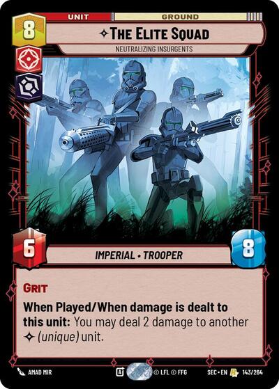 The Elite Squad, Neutralizing Insurgents (Secrets of Power)(SEC-143/264)(R)