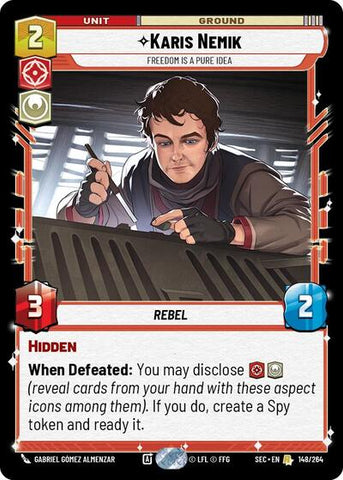 Karis Nemik, Freedom is a Pure Idea (Secrets of Power)(SEC-148/264)(R)