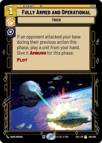 Fully Armed and Operational (Secrets of Power)(SEC-194/264)(R)
