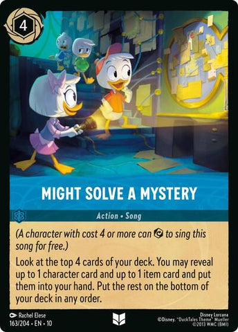 Might Solve a Mystery - Cold Foil (Whispers in the Well)(10-163/204)(U)