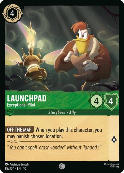 Launchpad - Exceptional Pilot (Whispers in the Well)(10-083/204)(C)