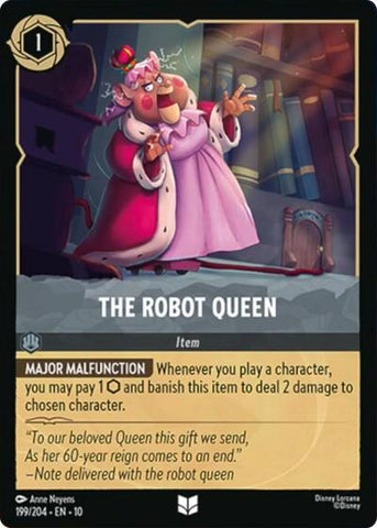 The Robot Queen (Whispers in the Well)(10-199/204)(U)