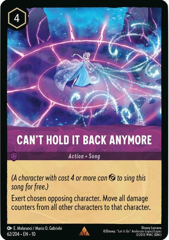 Can't Hold It Back Anymore - Cold Foil (Whispers in the Well)(10-062/204)(R)