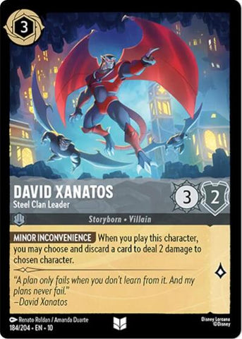 David Xanatos - Steel Clan Leader (Whispers in the Well)(10-184/204)(U)