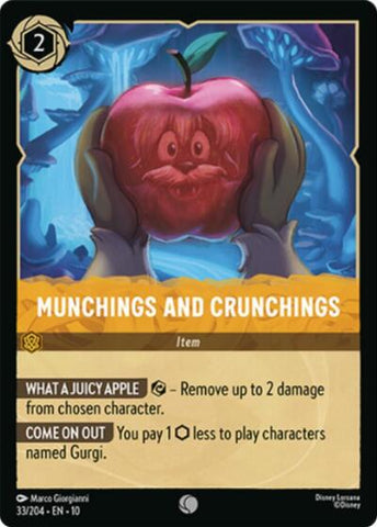 Munchings and Crunchings - Cold Foil (Whispers in the Well)(10-033/204)(C)