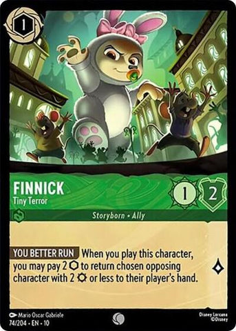 Finnick - Tiny Terror (Whispers in the Well)(10-074/204)(C)
