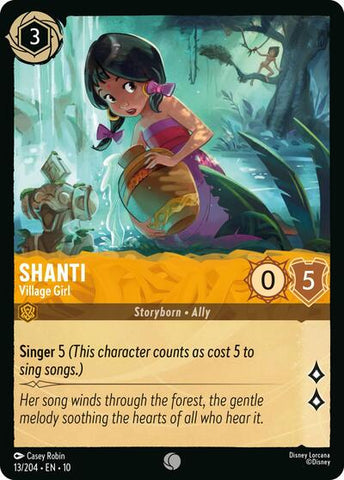 Shanti - Village Girl (Whispers in the Well)(10-013/204)(C)