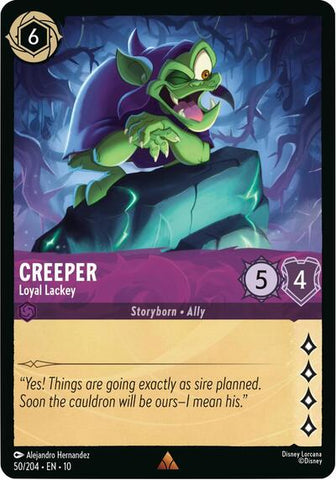 Creeper - Loyal Lackey (Whispers in the Well)(10-050/204)(R)