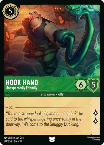 Hook Hand - Unexpectedly Friendly (Whispers in the Well)(10-078/204)(U)